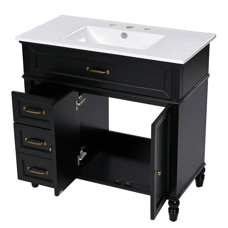 Bathroom vanity cabinet
