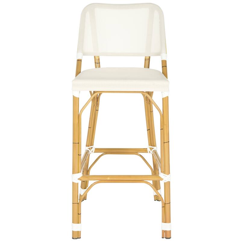 SAFAVIEH Janyce 30-inch Bar Stool - 17" x 20" x 41.3" - 17Wx20Dx41H
