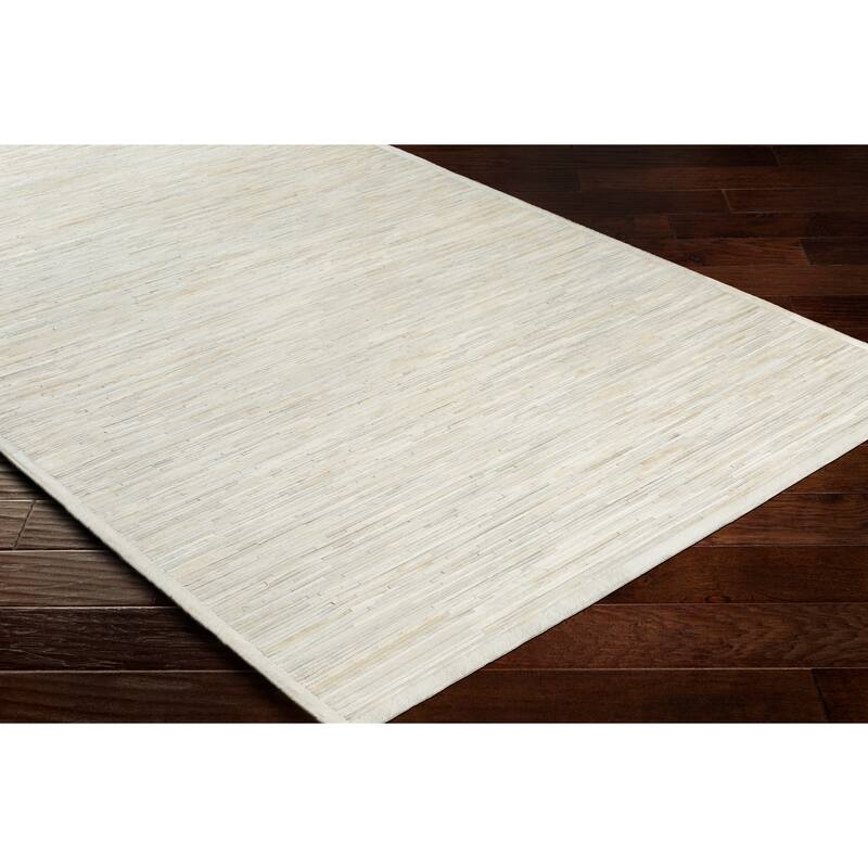 Michala Hide/Leather Area Rug