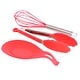 preview thumbnail 3 of 3, MegaChef 12 Piece Red Silicone Kitchen Utensil Set