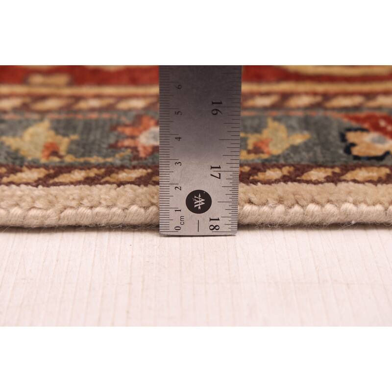 ECARPETGALLERY Hand-knotted Jules Sultane Ivory Wool Rug - 8'8 x 11'11