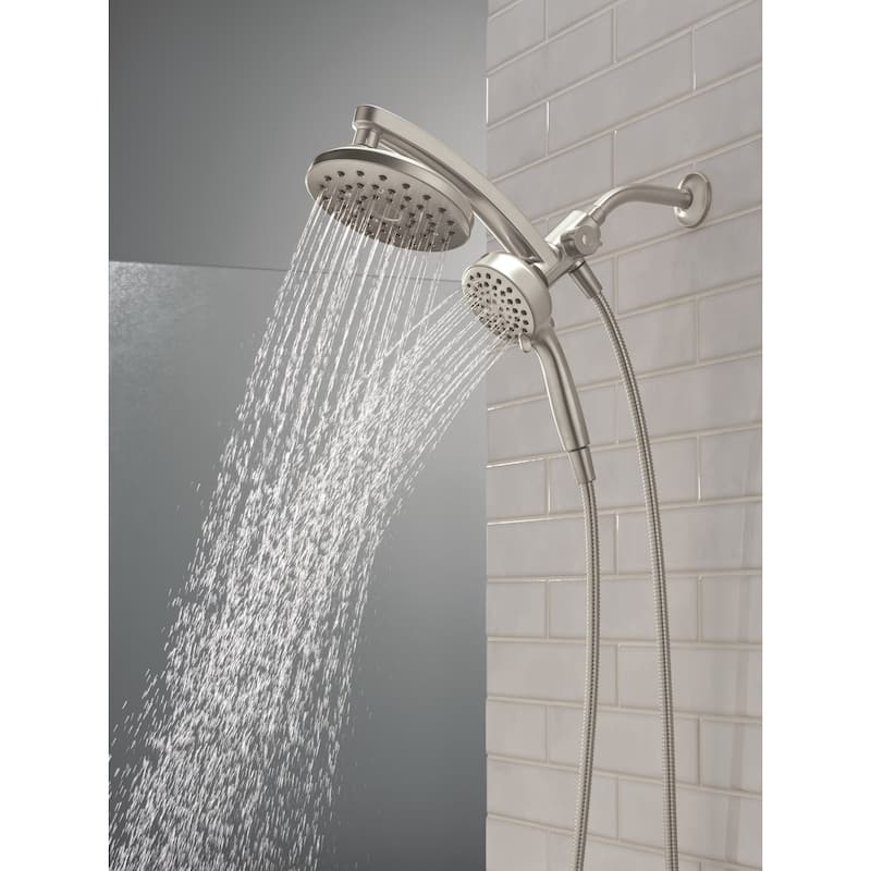 Delta 75649 PivotPro 1.75 GPM 3-in-1 Shower Head and 6 Setting Hand