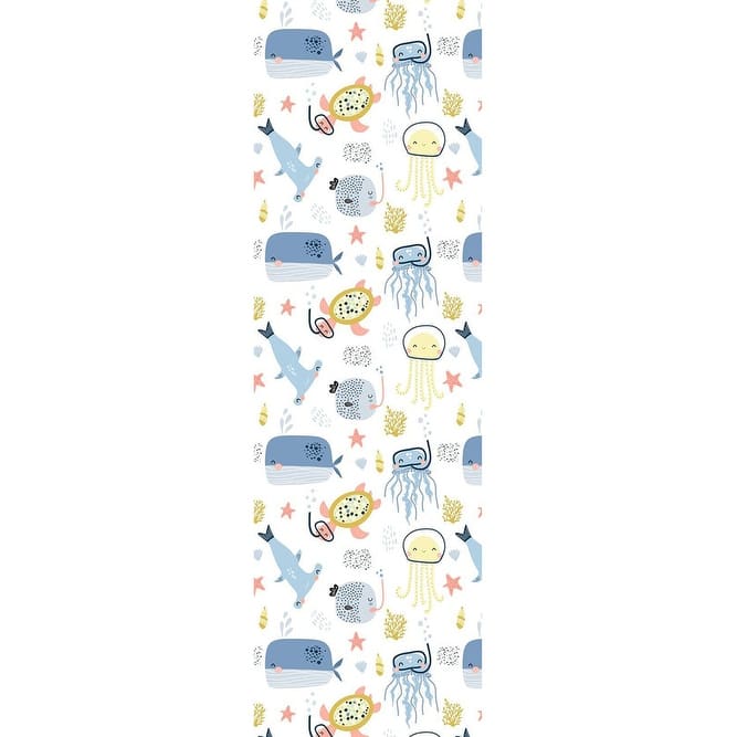 Crearreda Under the Sea Window Film Stickers