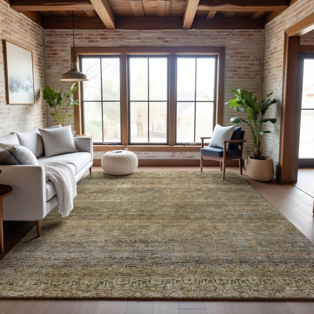 Premium Washable Super Soft Ombre Solid Mayfield Rug