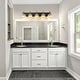 preview thumbnail 41 of 182, 2/3/4-Light Modern Bathroom Crystal Vanity Light Wall Sconces