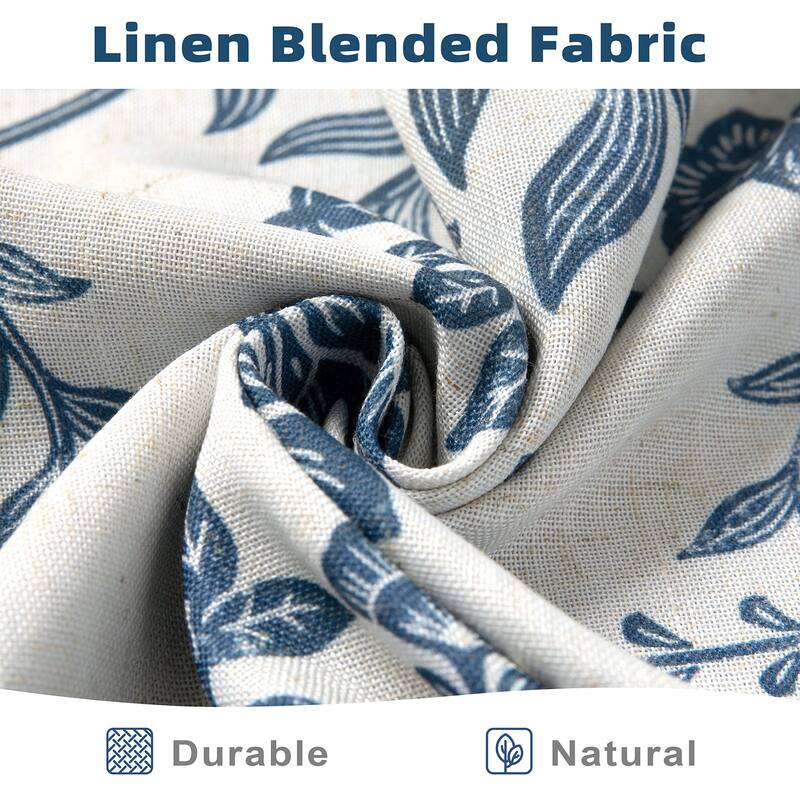 DriftAway Twyla Linen Blend Blackout Valance