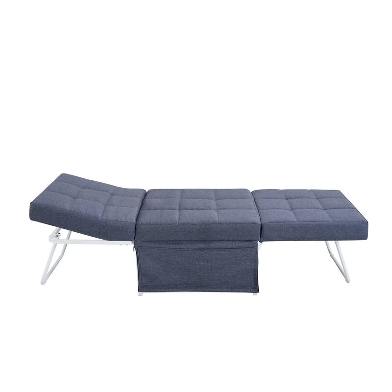 Roomfitters 36-Inch Convertible Sofa Bed, 4-in-1 Folding Ottoman Sleeper Chair with Adjustable Backrest for Living Room