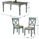 preview thumbnail 15 of 14, The Gray Barn Spring Mount Table with Cross Back Chairs 7-piece Dining Set