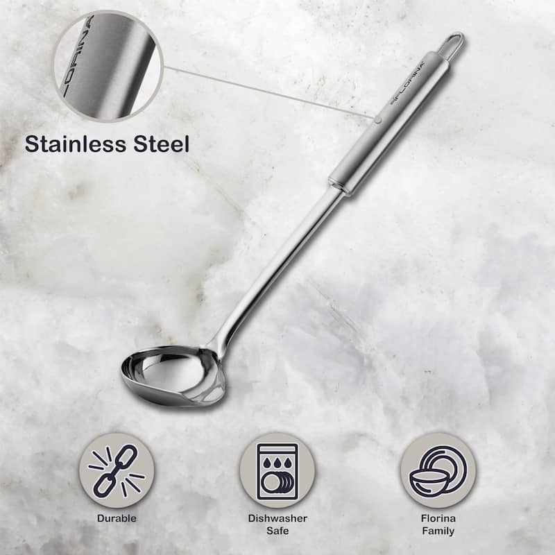 Stainless Steel Sauce Ladle Spoon Heat Resistant by Amercook