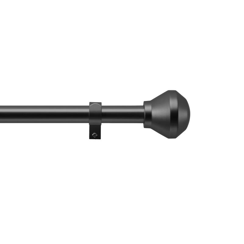 DKNY Conrad Curtain Rod and Finial Set