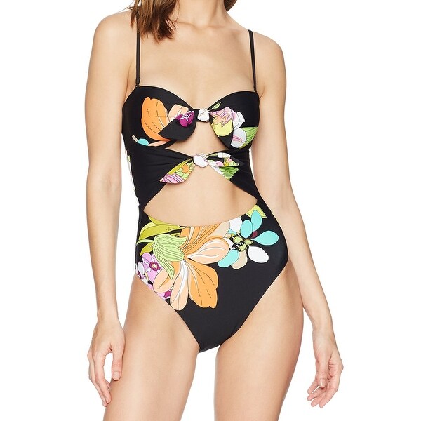 trina turk black swimsuit