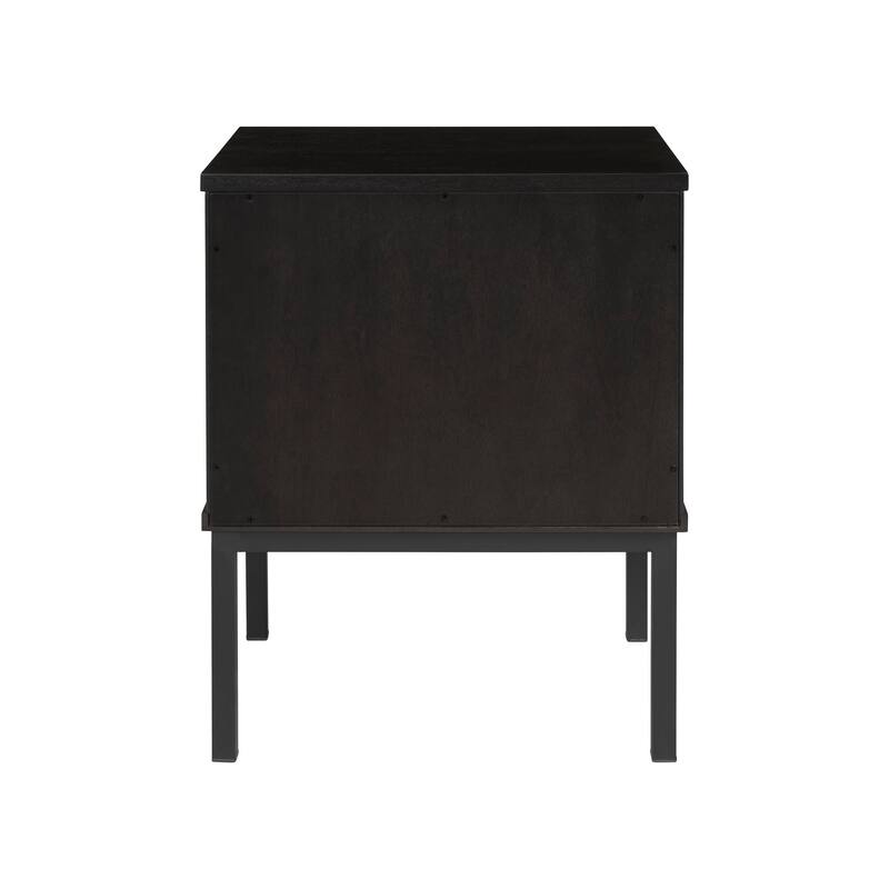 NPD Furniture Caine Rattan Nightstand