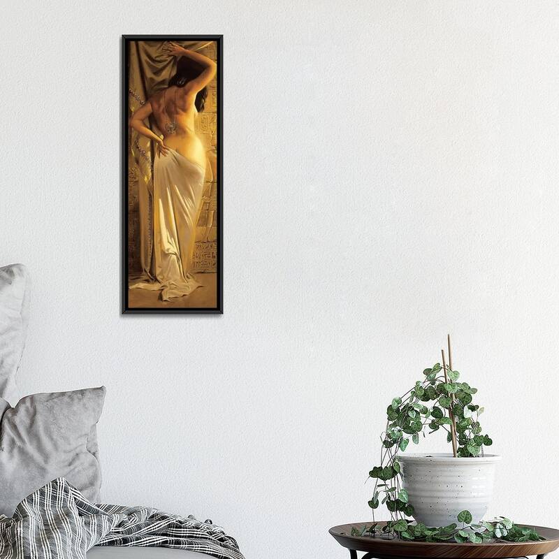 iCanvas "Egyptian Goddess" by Maher Morcos Framed Canvas Print