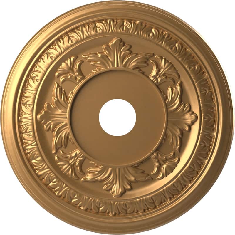3 1/2" Inside Diameter - Baltimore Thermoformed PVC Ceiling Medallion