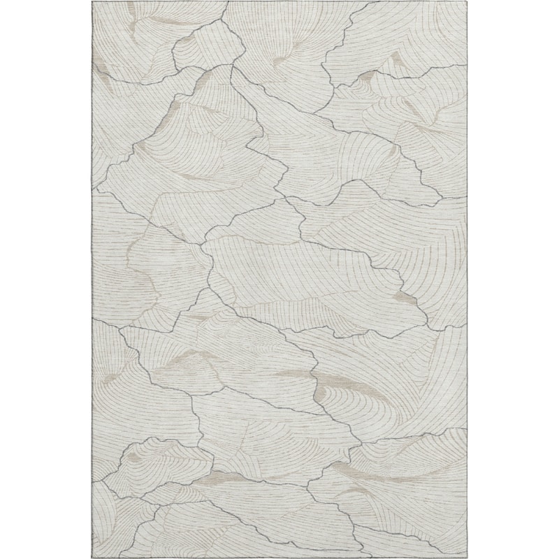 Premium Washable Super Soft Contemporary Puzzle Mayfield Rug