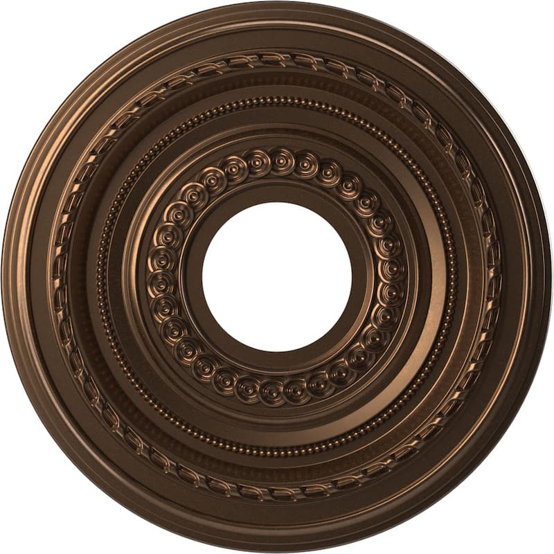 3 1/2" Inside Diameter - Cole Thermoformed PVC Ceiling Medallion