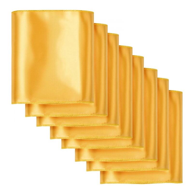 Satin Chair Ribbons for Wedding Reception Adjustable Fit for Folding Banquet and Chiavari Chairs