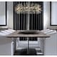 preview thumbnail 5 of 9, 16-Lights Stainless Steel Firework Crystal Chandelier In Antique Bronze For Living Room And Dining Room - W47.2" x H 27.5"