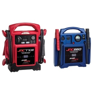 Jump-N-Carry JNC770R Premium - Red & JNC660 1700 Peak Amp 12 Volt Jump ...