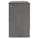 preview thumbnail 18 of 18, Queen Murphy Platform Bed Storage Cabinet with Storage Drawer and Charging Station, Wooden Foldable Murphy Chest Bed, Gray