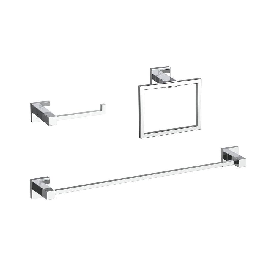 Indigo Home 3-Piece Bathroom Hardware Set