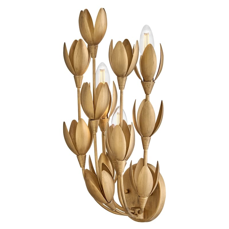 Hinkley Lighting 30010 Flora 3 Light 17" Tall Wall Sconce