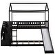 preview thumbnail 6 of 7, Designed with Safety Twin Over Twin Bunk Bed with 2-Drawers and Slide, House Bed with Slide