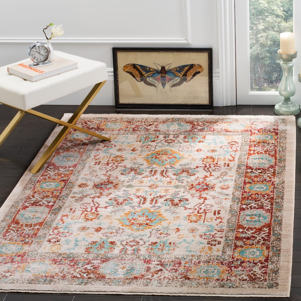 SAFAVIEH Sutton Drusilla Boho Oriental Polyester Rug