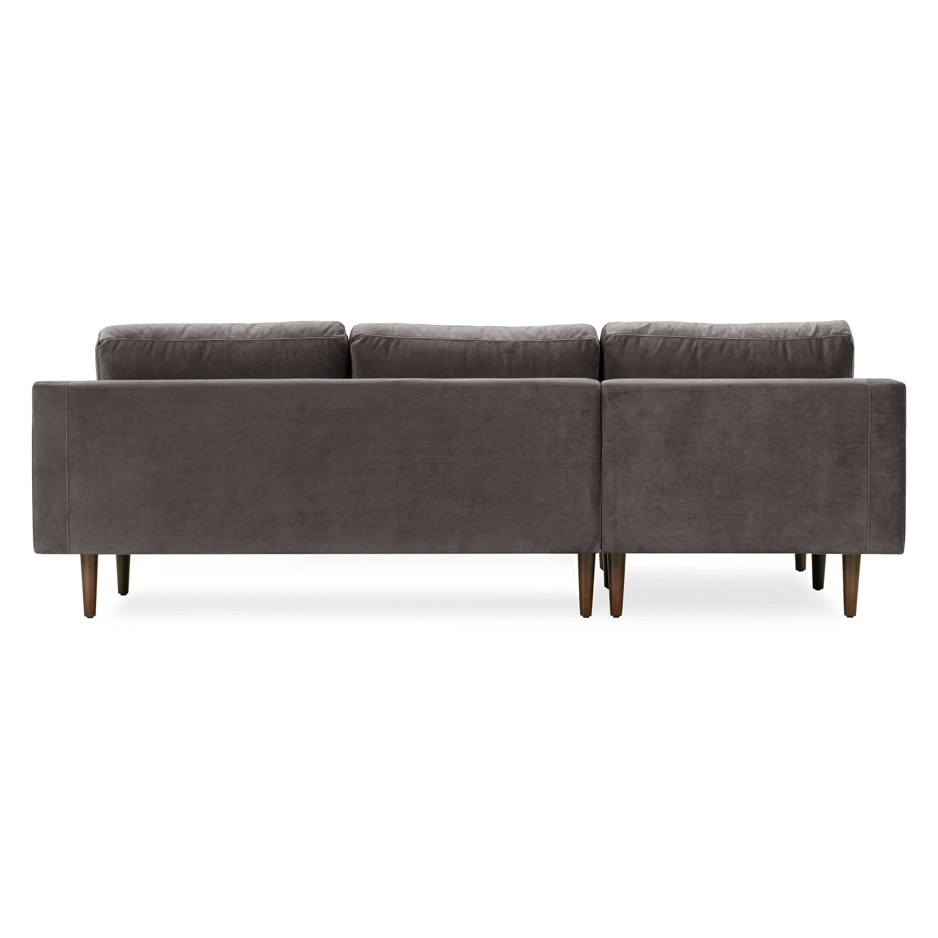 Poly and Bark Napa Fabric Left Sectional Sofa On Sale Bed Bath