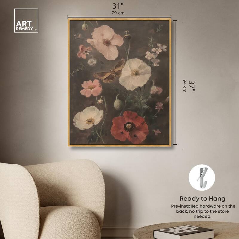Vintage Botanicals II Canvas by Art Remedy
