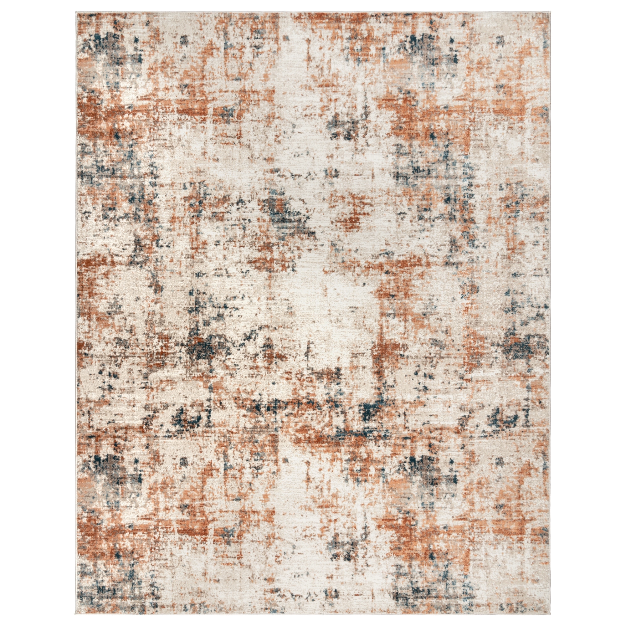 Gertmenian Quattro Doni Beige Modern Abstract Area Rug. - Bed Bath