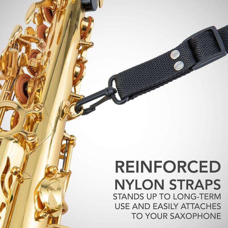 LyxJam Alto Saxophone, E Flat Brass Saxophone for Beginners with