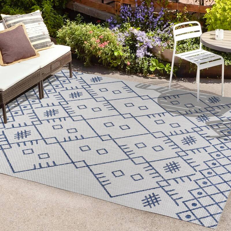 JONATHAN Y Zolak Moroccan Indoor/Outdoor Area Rug