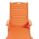 preview thumbnail 10 of 11, Laguna Hdpe All Weather Outdoor Patio Pool Reclining Chaise Lounge (Set Of 2)