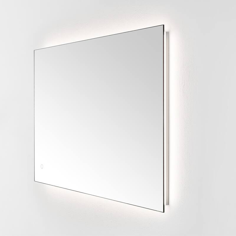 SAFAVIEH Mandi 24" Led Vanity Mirror - Silver - 24Wx2Dx36H
