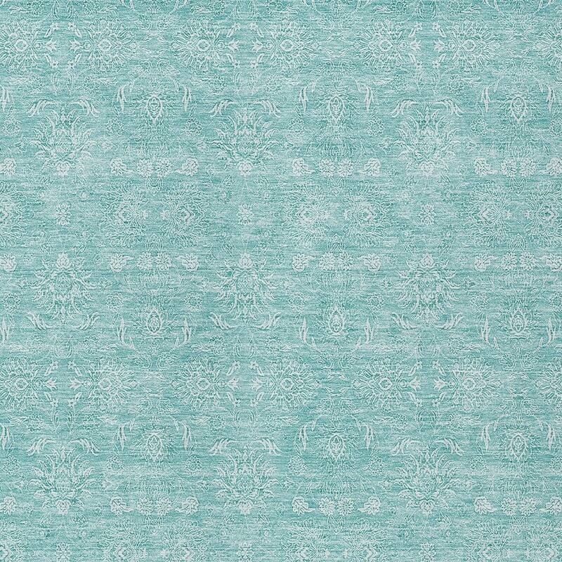 HomeRoots Floral Transitional Rectangle Outdoor Rug