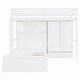 preview thumbnail 4 of 23, Twin Bunk Bed with Lift & Storage - Clothing Organizer, Spacious Drawers, Shelving - Ideal for Kids & Teens