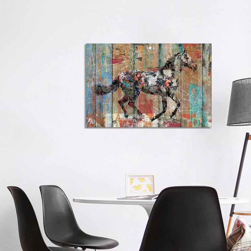 iCanvas "Source of Life (Wild Horse)" by Diego Tirigall Canvas Print - 26x40x1.5