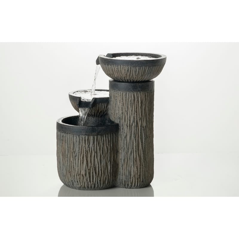 Andorra Resin Fountain w/ LED light and pump