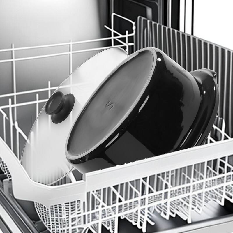 Homecookin 6,7 Quart Digital Display Programmable Slow Cooker