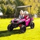 preview thumbnail 21 of 31, 24V Ride-On Car, 4WD UTV for Kids, Remote-Controlled Dump Truck, Removable Roof, 2-Seater, 3 Speeds, Bluetooth, Music Features