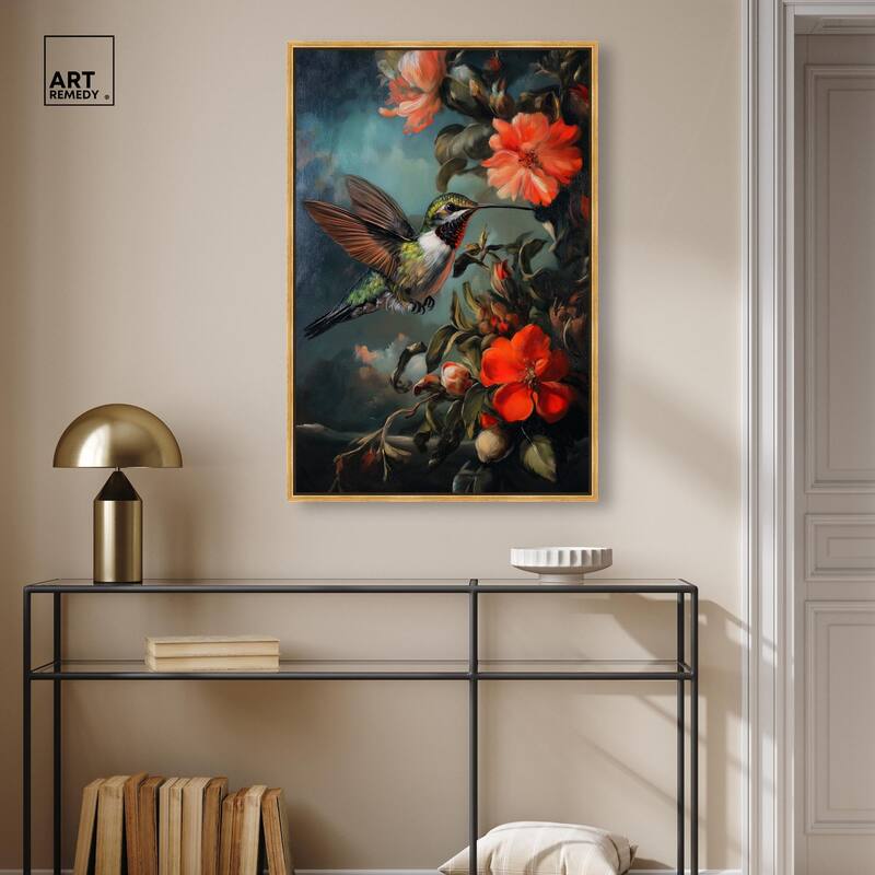 Whirring Wings II Canvas by Art Remedy