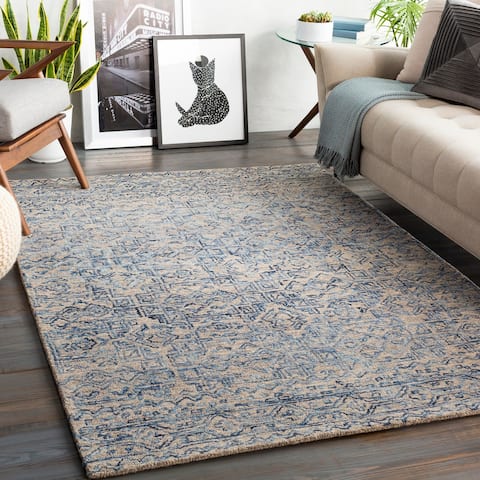 The Curated Nomad Ruthelen Handmade Tribal Wool Area Rug