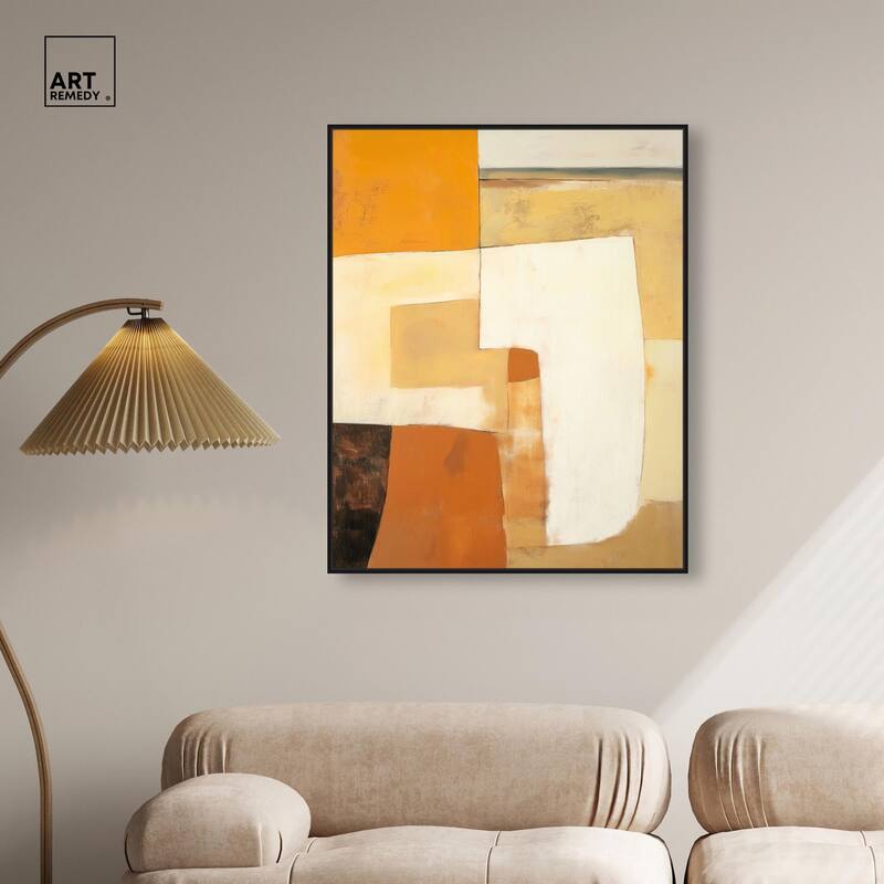 Clay and Canvas II Canvas by Art Remedy