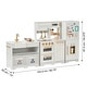 preview thumbnail 5 of 18, Teamson Kids Little Chef Atlanta Modular Play Kitchen with Accessories - 60.75" L x 12.99" W x 34.37" H
