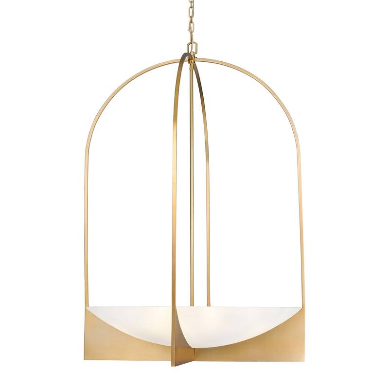 Z-Lite 1947-48 Devon 8 Light 32" Wide Chandelier - Modern Gold