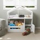 preview thumbnail 5 of 5, 2-Tier Kids Bookshelf, Toy Storage Organizer with Motion Sensor Light