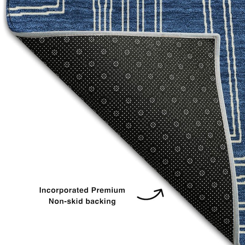 Premium Washable Super Soft Mid Century Modern Mayfield Rug