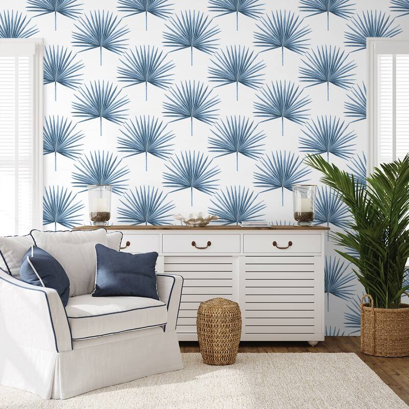 Harry & Grace Pacific Palm Peel and Stick Wallpaper