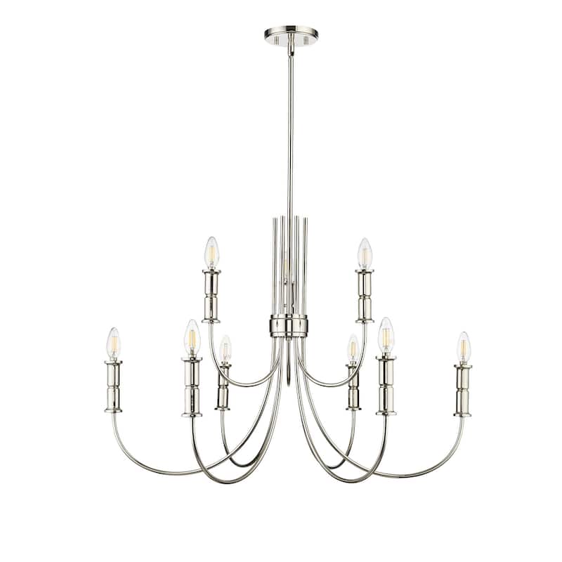 Millennium Lighting 29209 Potiss 9 Light 34" Wide Taper Candle Style
